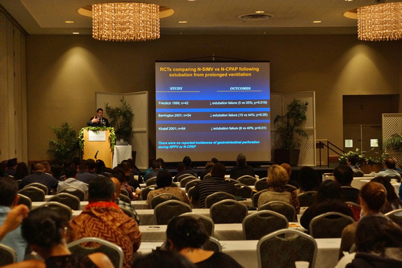 Hawaii State Respiratory Conference, September 2013.  Lecture: “Neonatal Non-Invasive Ventilation Strategies: Do we really need to                       intubate?” by Robert DiBlasi BSRT RRT-NPS FAARC