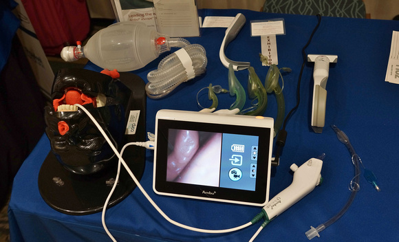 Hawaii Society for Respiratory Care Conference, September 2016.  Ambu aScope.  Lifescience Resources photo by Eric Tessmer.