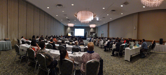 Hawaii State Respiratory Conference, September 2013.  Lecture hall.  Lifescience Resources photo by John McMahon.